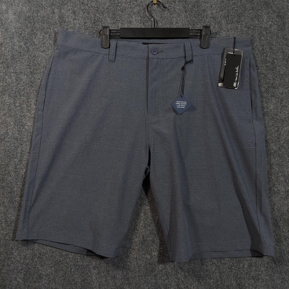 Travis Mathew‎ Silver Birch Shorts Mens 40 Nightshadow Golf Performance